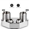 Acouto 3/4 inch 7/8 inch Aluminum AC Compressor Adapter-4