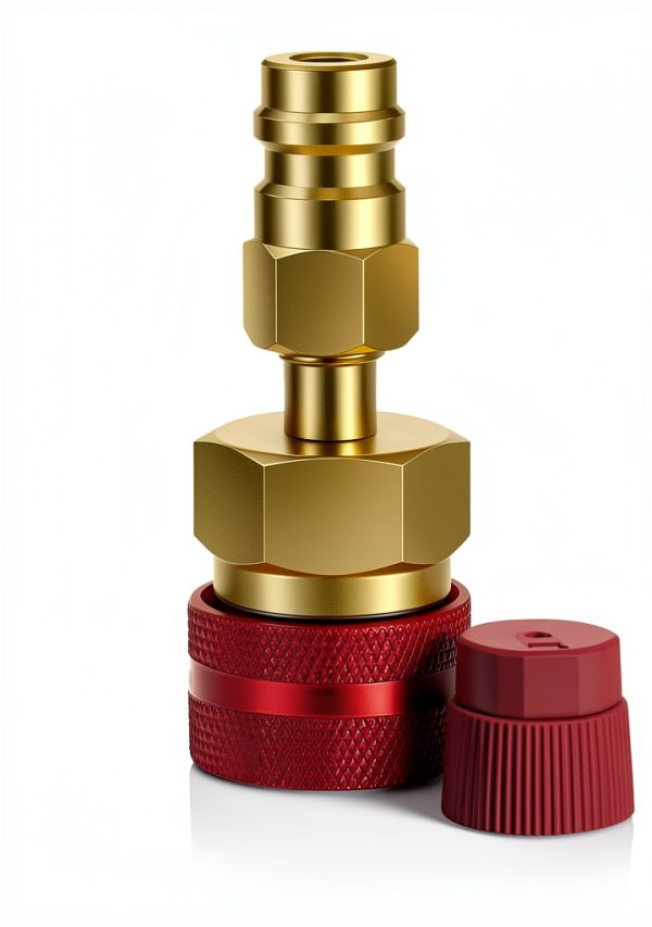 TVTOO R1234yf to R134a Adapter Kit Brass Automotive AC-0