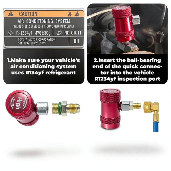 BFXM R1234yf Adapter for Automotive AC Systems-5