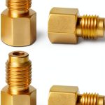 3DSKY Refrigerant Adapter Brass Automotive-0