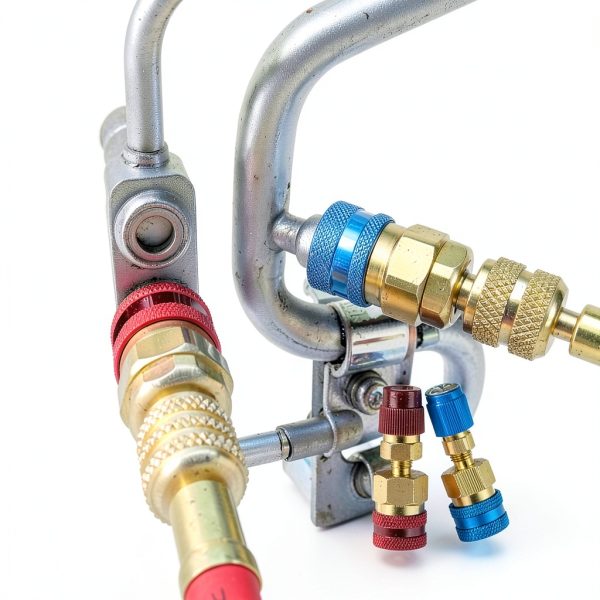 Tigbear R1234YF Refrigerant Quick Couplers Kit-5