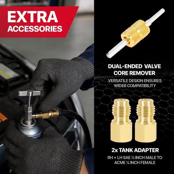 R1234YF Air Conditioning Service Kit by YMXFAWO Automotive-3