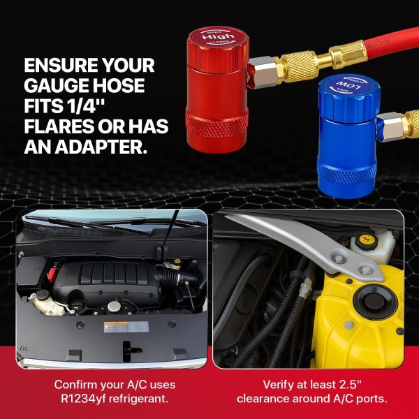 R1234YF Air Conditioning Service Kit by YMXFAWO Automotive-5