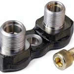 Four Seasons A/C Compressor Fitting Cast Iron Adapter-0