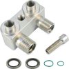 ZNB 8AN 10AN Adapter Fitting CNC Machined Silver-0