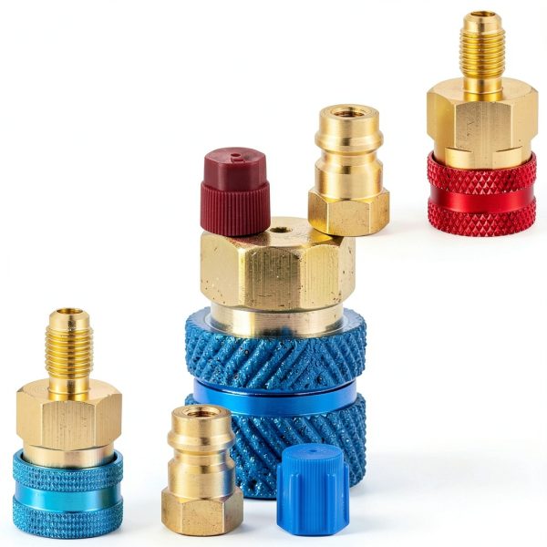 Tigbear R1234YF Refrigerant Quick Couplers Kit-4