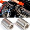 uxcell Silver Tone Aluminum Air Conditioner Hose Tool-1