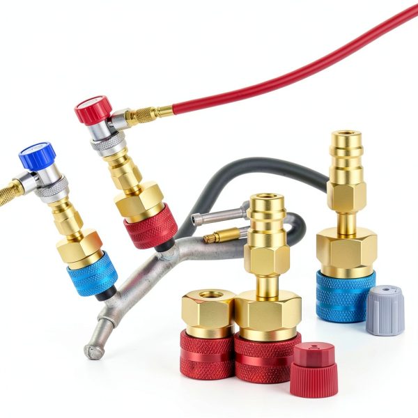 TVTOO R1234yf to R134a Adapter Kit Brass Automotive AC-5