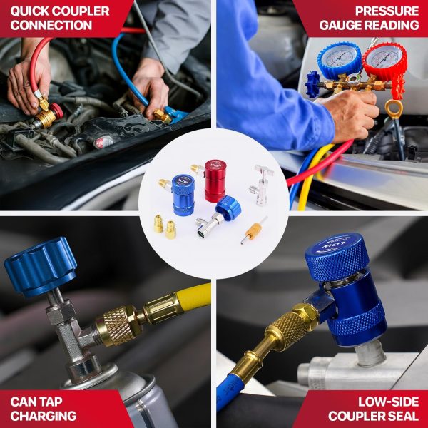 R1234YF Air Conditioning Service Kit by YMXFAWO Automotive-6