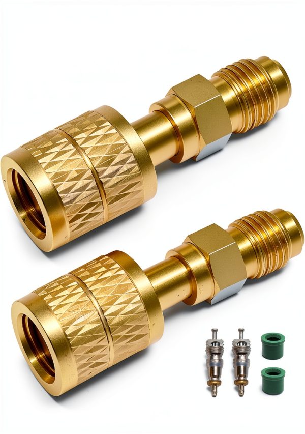 Zepkouel 2 Pack R32 Refrigerant Adapters-0
