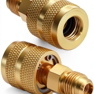 Refrigerant Adapter Otoolling Brass 1/4" Connect-0