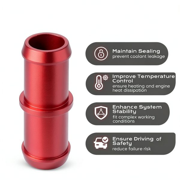 Aluminum Heater Connector JURPLIX Red NPT Adapter-3