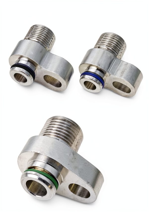 BuleVina Aluminum A/C Adapter Set 3‑Piece Durable-1