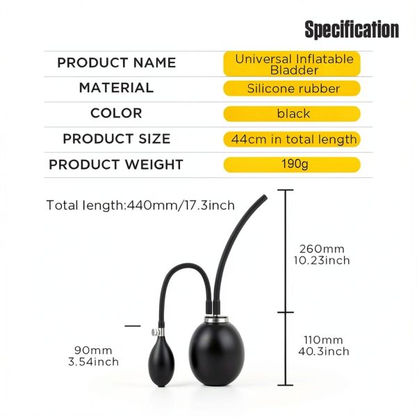 Inflatable Air Bladder OURANTOOLS 2" Intake Exhaust Smoke Leak-5