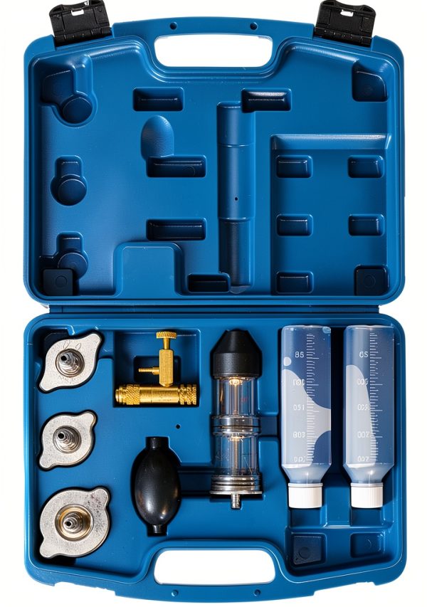 Head Gasket Tester RELD Leak Test Kit with CO2 Reaction Liquid 17oz-1