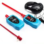allsun Ultrasonic Leak Detector Diagnostic Stethoscope 36-44kHz Air/Contact Probe,Kit w/Rotary Volume,Tone Generator,Find Vacuum Gas Seal Faults,Auto& Industrial Leak Detection Tool-0