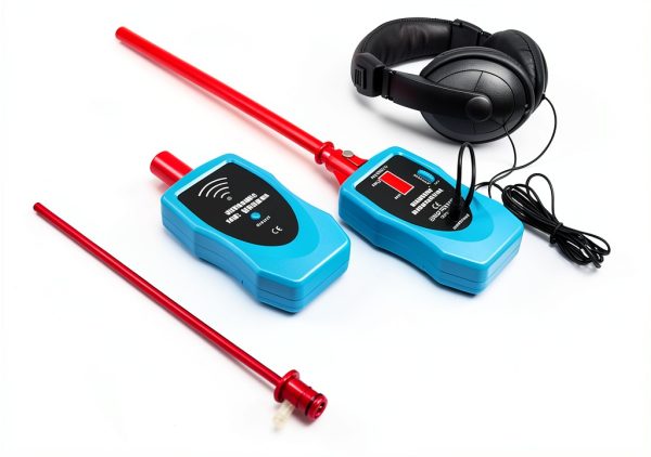 allsun Ultrasonic Leak Detector Diagnostic Stethoscope 36-44kHz Air/Contact Probe,Kit w/Rotary Volume,Tone Generator,Find Vacuum Gas Seal Faults,Auto& Industrial Leak Detection Tool-0