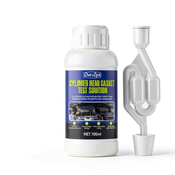 Head Gasket Tester Kit OverZyn 100ml Universal Adapter Fast Accurate-6