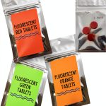 Fluorescent Dye Tablets 3 Pack Green Red Orange NRG-FD-10136-0