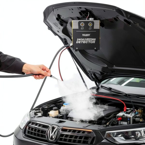Solary Smoke Machine Automotive Leak Tester with Built-in Air Pump-7