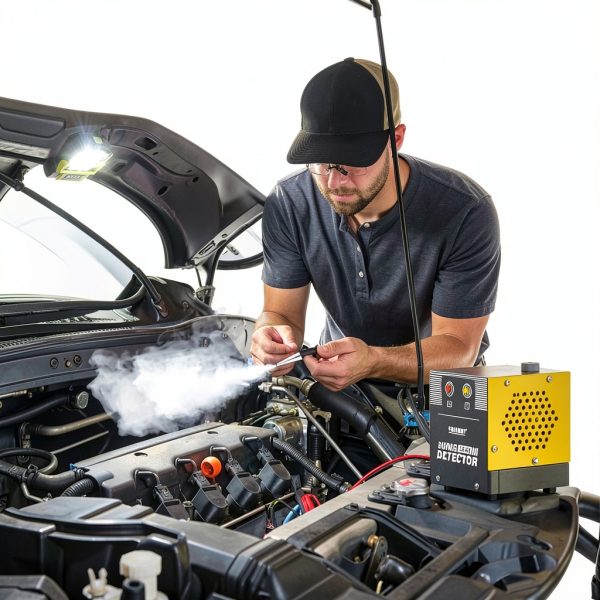 Solary Smoke Machine Automotive Leak Tester with Built-in Air Pump-4