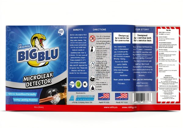 Refrigeration Technologies-RT100S Big Blu Micro Leak Detector 1 Qt-1