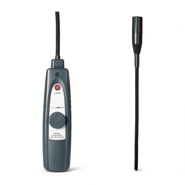 Ultrasonic Leak Detector for HVAC/Automotive/Industrial Use | 38-42kHz Frequency Range Detection with Sound & Light Alerts Portable Gas/Air/Water Leakage Finder Kit Adjustable Sensitivity-5