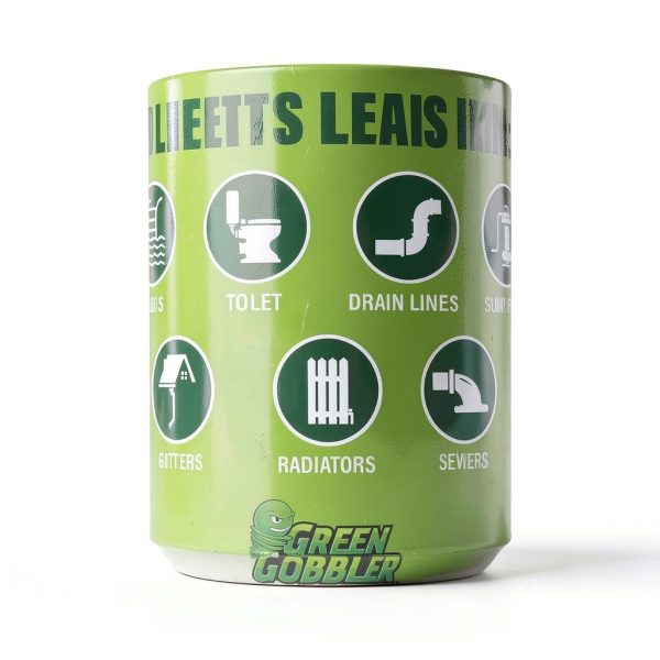 Green Water Tracing & Leak Detection Flourescent Dye - 1 Gallon-2