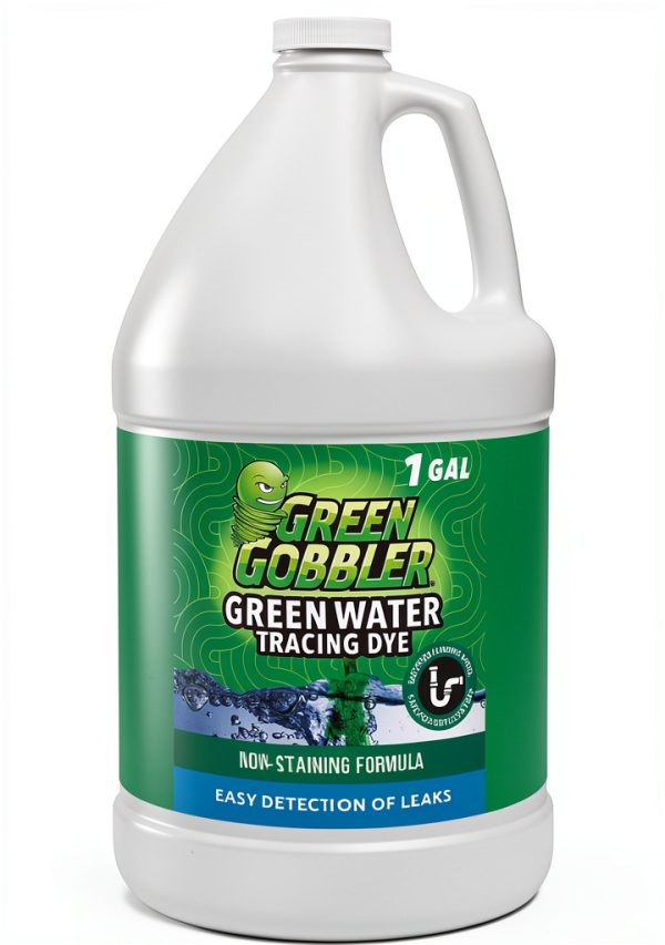Green Water Tracing & Leak Detection Flourescent Dye - 1 Gallon-0