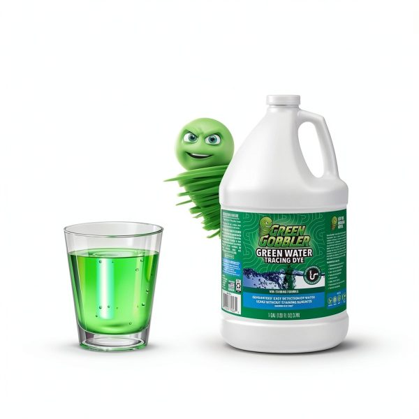 Green Water Tracing & Leak Detection Flourescent Dye - 1 Gallon-3